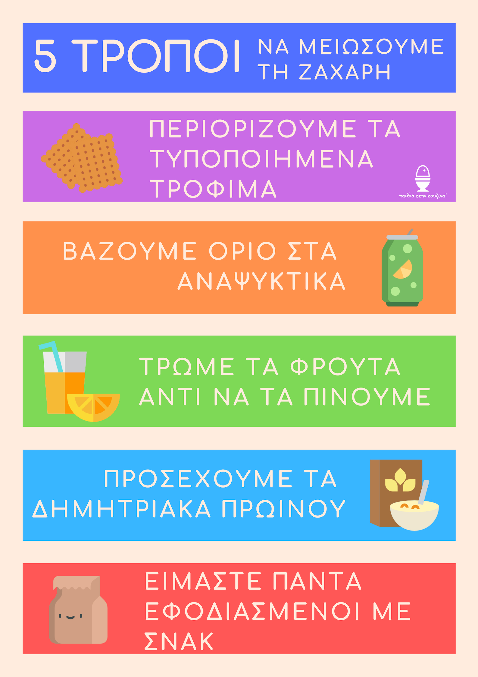 5 τρόποι ζαχ