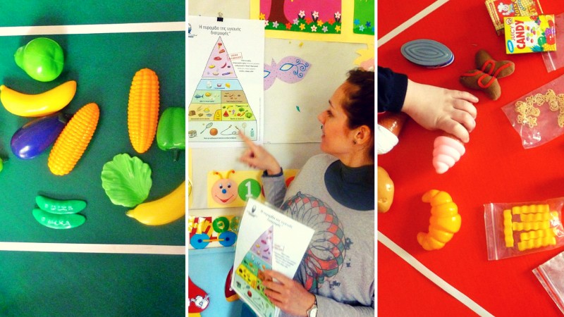 Η πυραμίδα της υγιεινής διατροφής